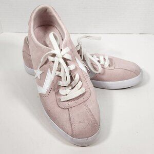 Converse One Star OX Suede Pink Blush White SZ(6)